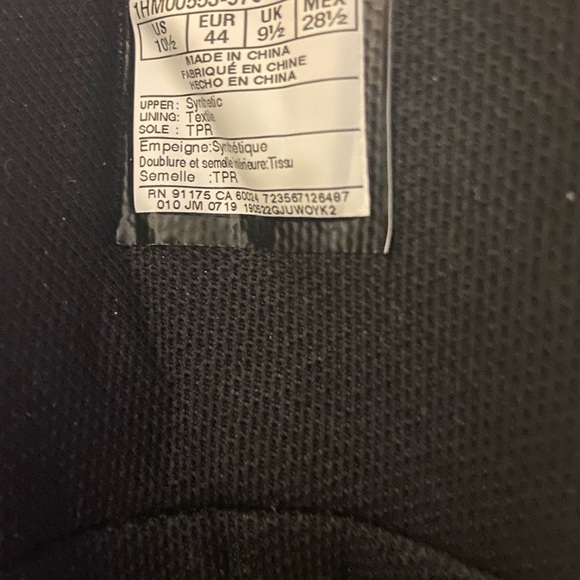 Fila faux suede black boots men’s size 10,5. - Picture 7 of 8